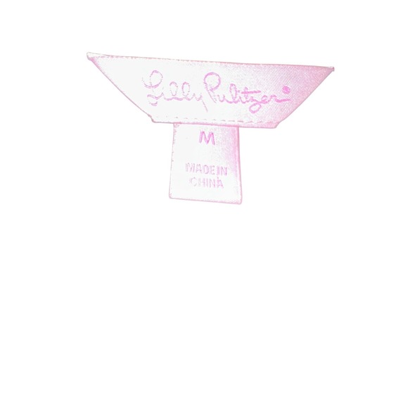 Lilly Pulitzer Black Silk Elisa Long Sleeve Blouse Top M - Picture 5 of 7